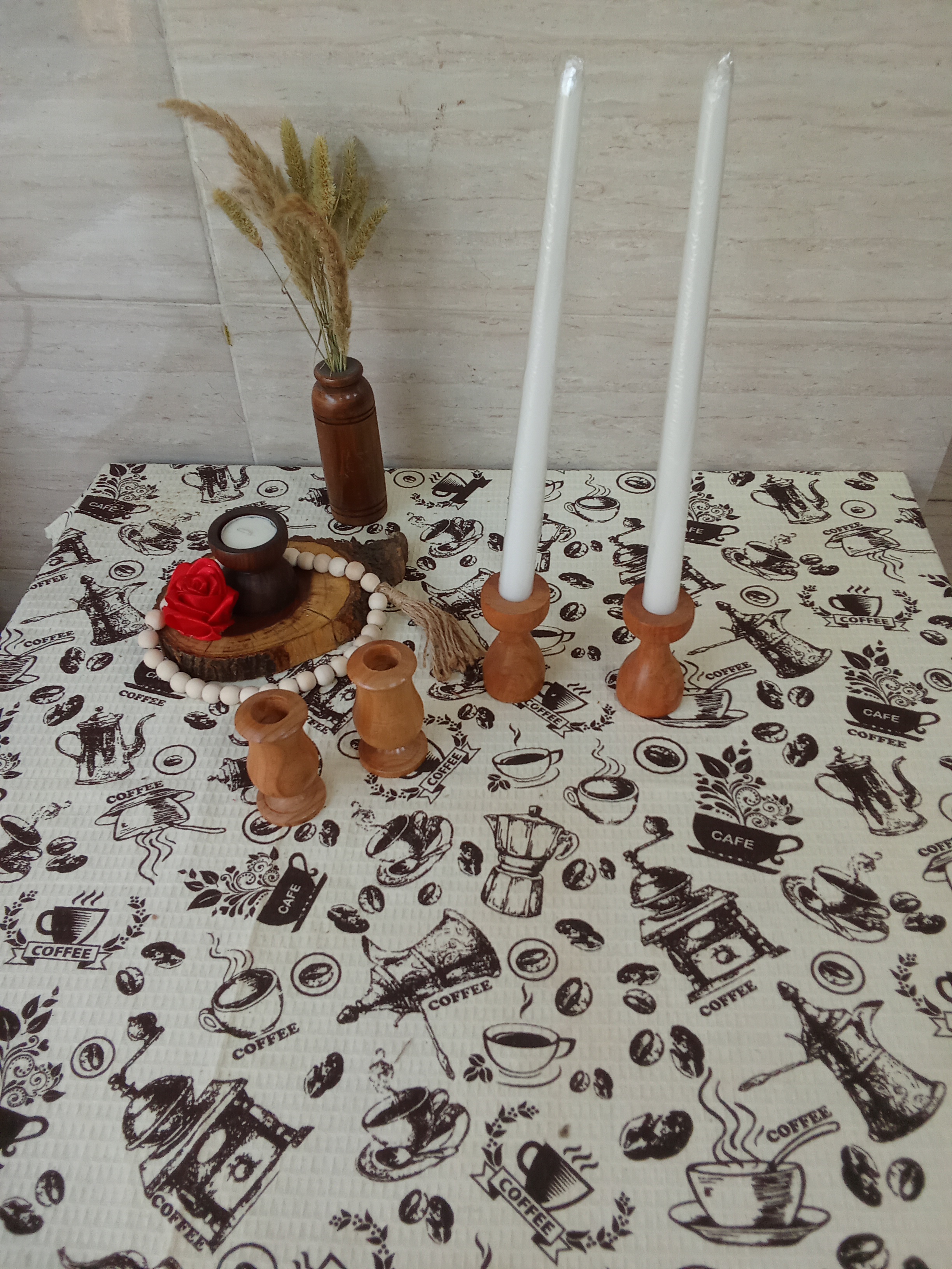جاشمعی چوبی