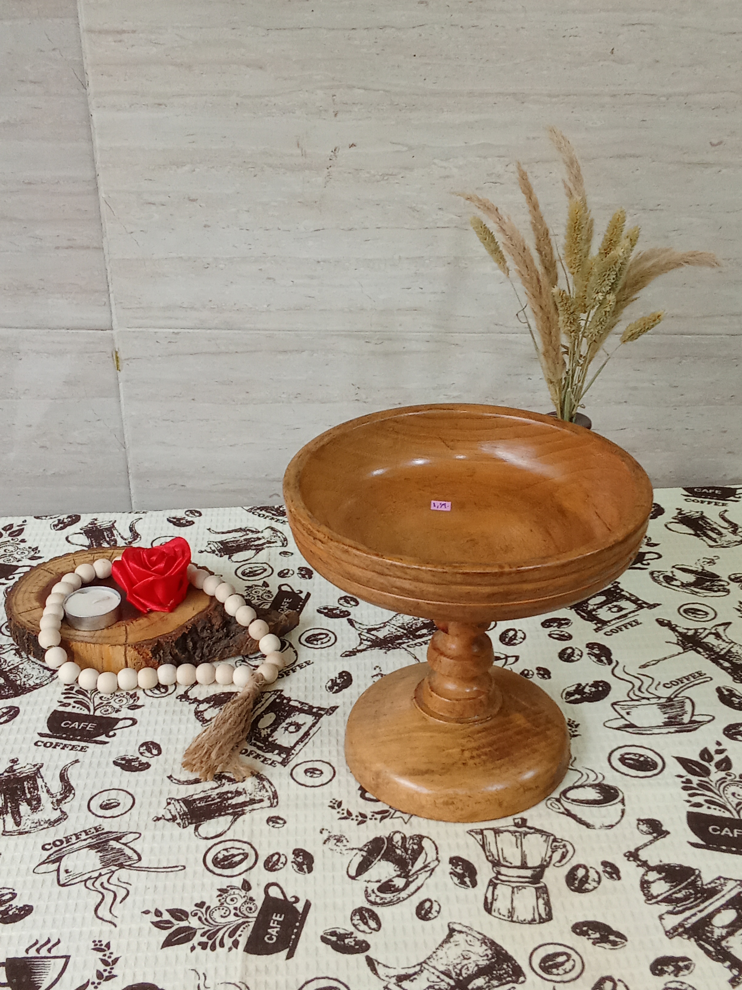 میوه خوری پایه دار چوبی ازجنس چوب راش